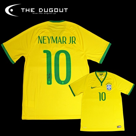 ネイマール直筆サイン 2014-15ユニフォーム ブラジル代表 ホーム