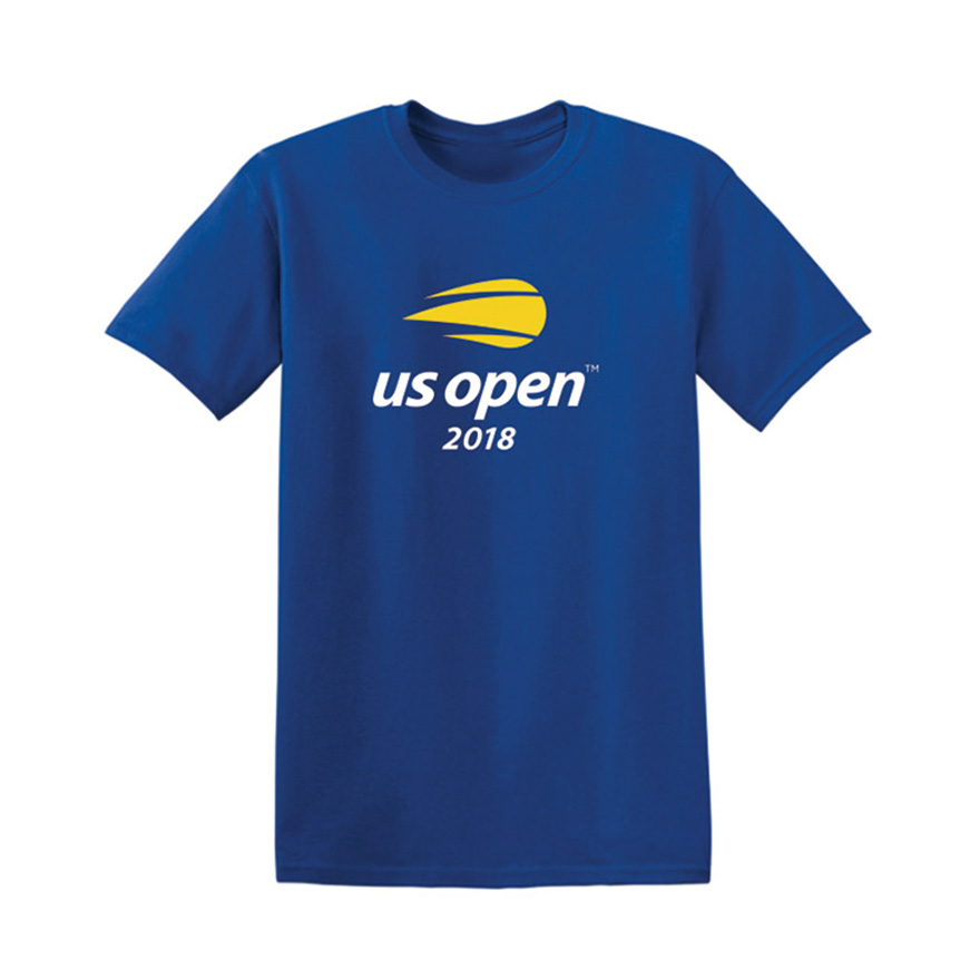【全米オープンテニス2018】ロゴTシャツ（Blue）